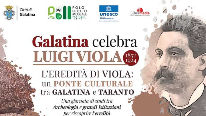 Galatina riscopre Luigi Viola: giornata di studi, workshop e mostre al Polo Bibliomuseale