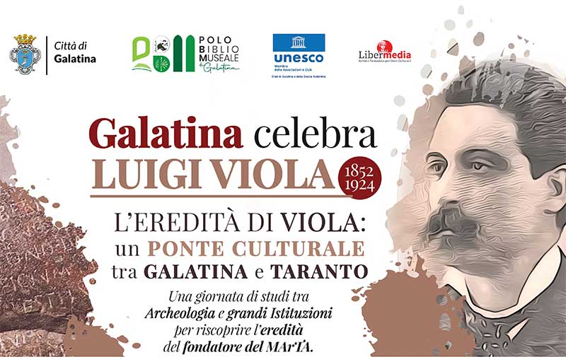 Galatina riscopre Luigi Viola: giornata di studi, workshop e mostre al Polo Bibliomuseale