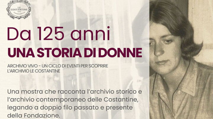 Fondazione Le Costantine inaugura una mostra sull’archivio storico del suo laboratorio di tessitura