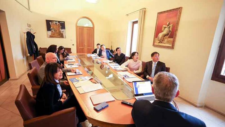 Università del Salento ponte verso la Cina. A Lecce una delegazione della NUIST