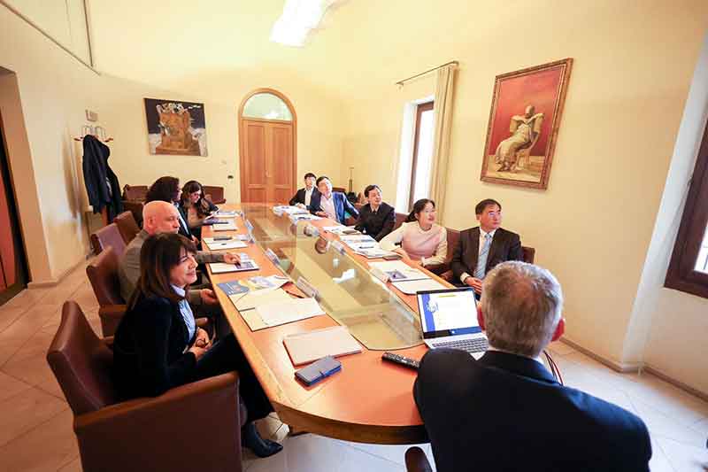 Università del Salento ponte verso la Cina. A Lecce una delegazione della NUIST