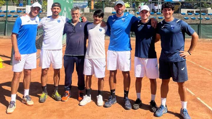 Circolo Tennis Galatina, grande prova a Roma: 3-3 contro il fortissimo Forum Sport Center