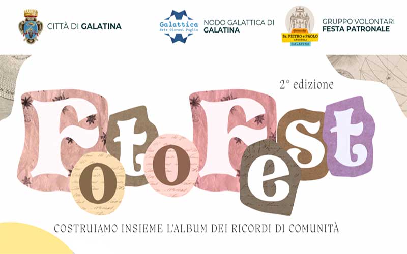 Al via la seconda edizione di “FotoFest”: Galatina costruisce l’album dei ricordi per la festa patronale