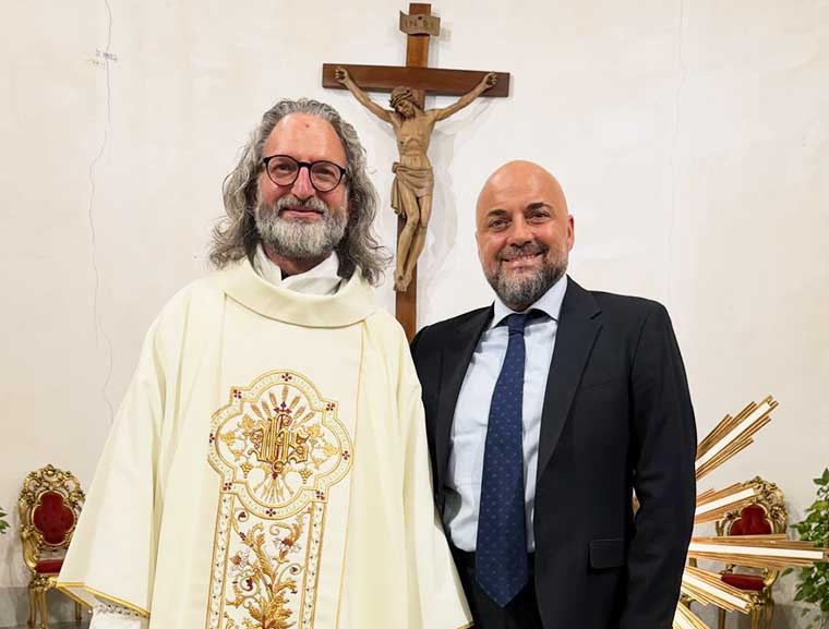 Don Marco Gatto festeggia i 25 anni di sacerdozio