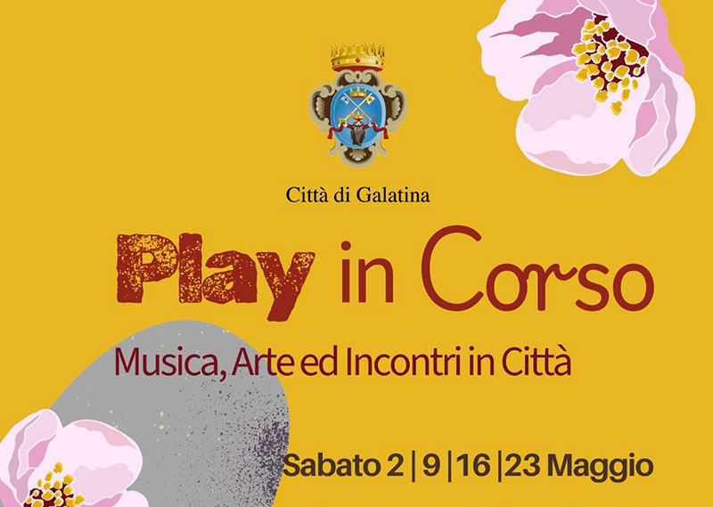“Play in corso”: da oggi a Galatina appuntamento con la musica, l’arte e gli incontri