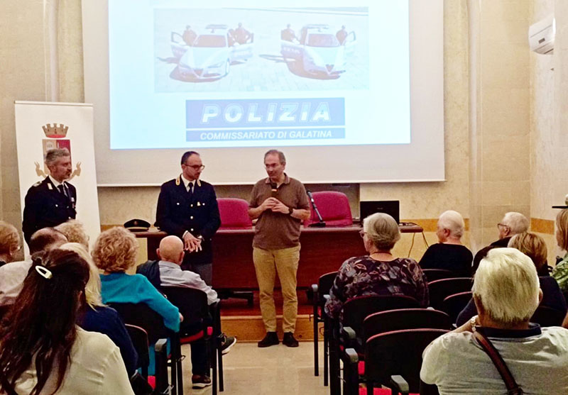 Campagna di prevenzione contro le truffe agli anziani. La Polizia di Stato organizza un incontro a Galatina