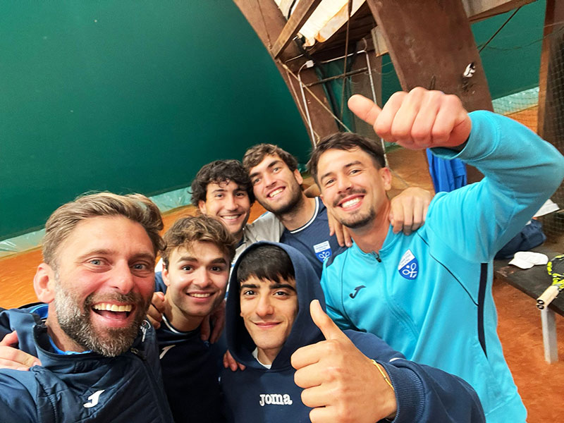 Il Circolo Tennis Galatina vince a Torino e sfiderà la capolista Triestino