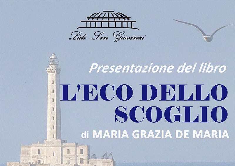 “L’eco dello scoglio”: presentazione dell’opera prima di Maria Grazia De Maria