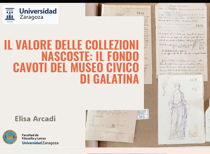 La dottoranda galatinese Elisa Arcadi “racconta” il Fondo Cavoti del Museo civico cittadino