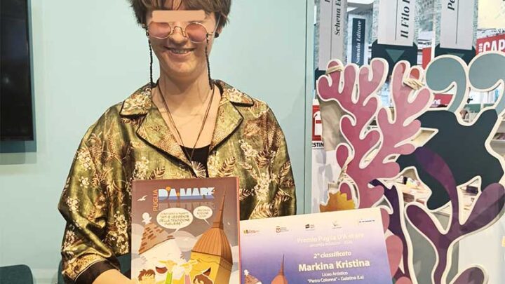 Kristina Markina del liceo “Colonna” di Galatina al secondo posto del concorso “Puglia d’A-Mare”