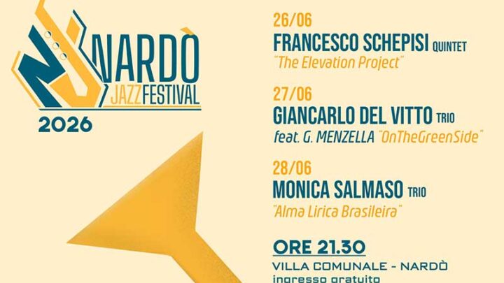 “Nardò Jazz Festival”, tre serate con le stelle della musica mondiale e le eccellenze del territorio