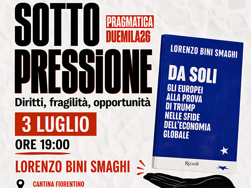 Galatina: l’economista Lorenzo Bini Smaghi presenta il suo ultimo libro al Festival “Pragmatica”