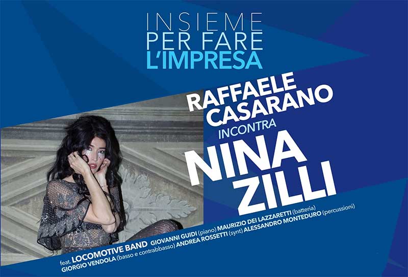 Nina Zilli e Raffaele Casarano in concerto per l’edizione 2026 di “Insieme per fare l’impresa”