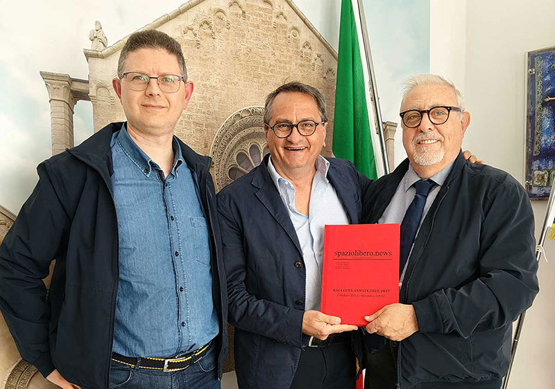 Il periodico spaziolibero.news nelle biblioteche di Galatina e Aradeo