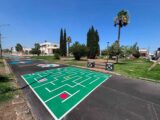 Una nuova e originale area giochi per i giardini Madonna delle Grazie a Noha
