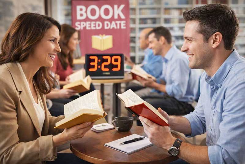 Colpo di fulmine in biblioteca: arriva in Puglia il “Book Speed Date”