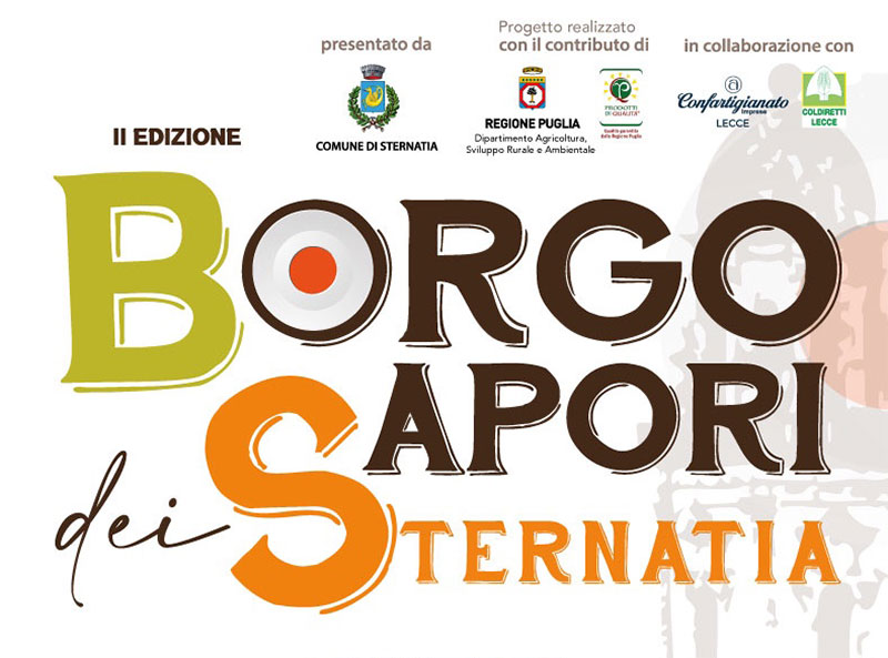 “Borgo dei sapori – Picciurillu Fest”: a Sternatia tre giorni tra gusto, artigianato, musica e cultura grika