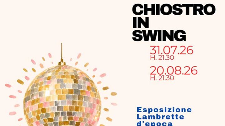 “Chiostro in Swing”: due serate di musica con “Lindy Hop Stories” e la rassegna “Onde di cultura”