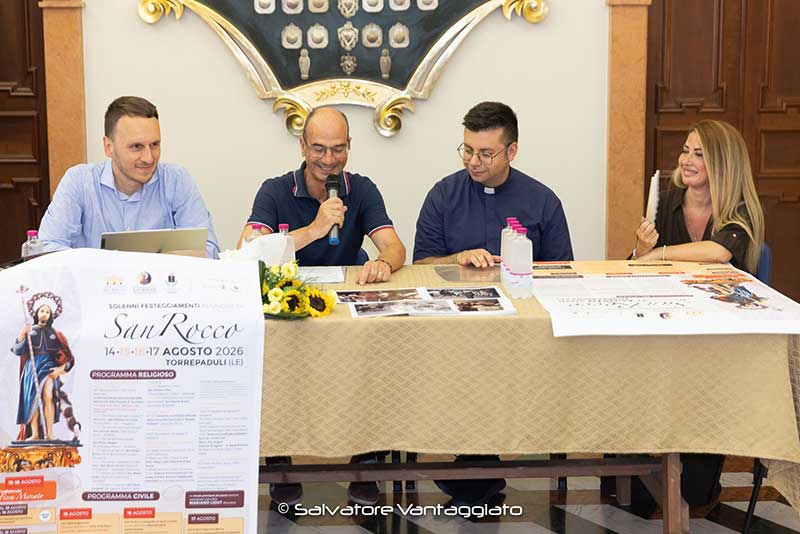 Ereditare, interpretare, tramandare: presentato il programma della Festa di San Rocco a Torrepaduli
