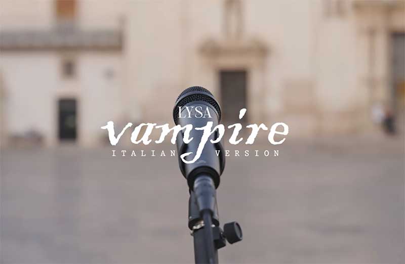 E’ uscito il videoclip di “Vampire” della giovane artista galatinese Elisa Carlino in arte Lysa