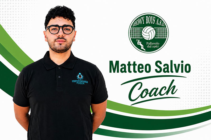 Showy Boys Galatina, Matteo Salvio entra a far parte dello staff tecnico