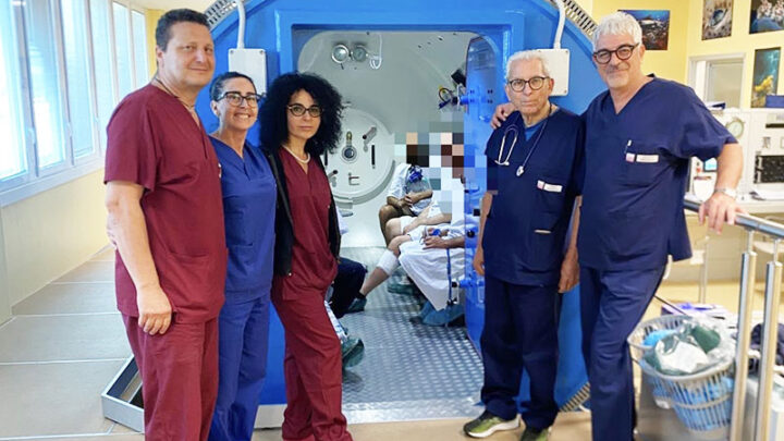 ASL Lecce: un anno di Medicina Iperbarica, quasi 2mila sedute e 100 pazienti presi in carico al Vito Fazzi