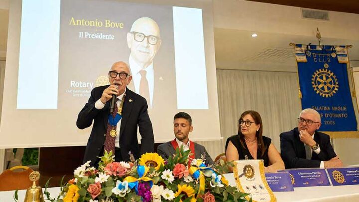 Nuovi soci e nuova idea di club per il Rotary di Galatina. Al centro persone, competenze e appartenenza