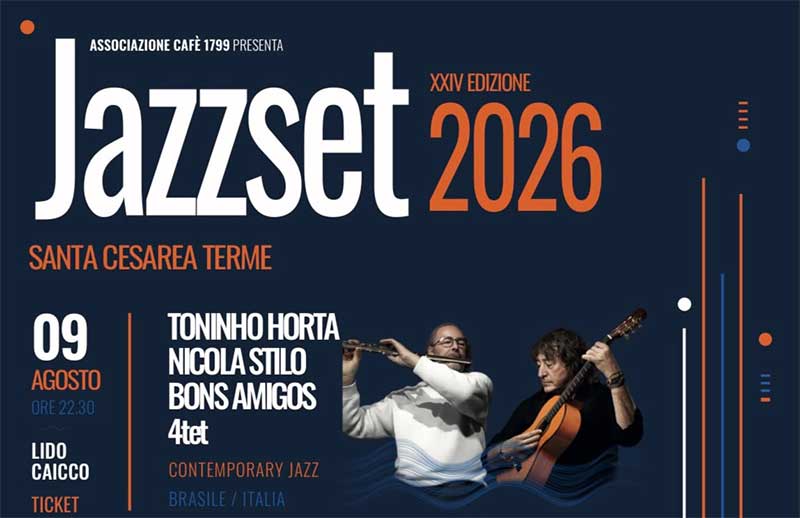 Concerti di jazz brasiliano, funk, afro-beat con ospiti internazionali alla rassegna “Jazzset”