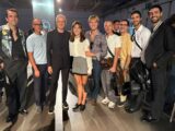 Lo stilista salentino Gianni Calignano alla Milano Fashion Week con la sua nuova collezione