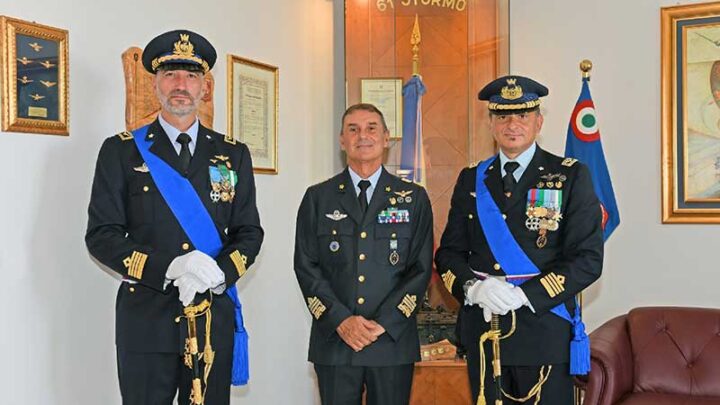 61° Stormo di Galatina: il colonnello Gaetano Farina subentra al colonnello Gianfranco Liccardo