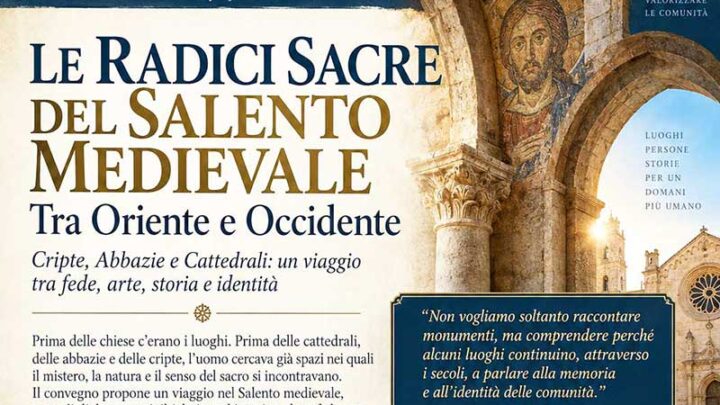 Il Rotary Club di Galatina organizza il convegno “Le radici sacre del Salento medievale – Tra Oriente e Occidente”