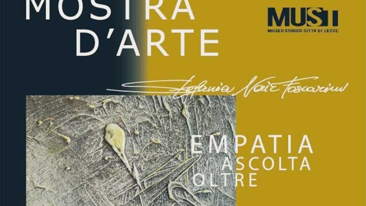 “Empatia. Ascolta. Oltre”, una personale di pittura di Stefania Nair Foscarini