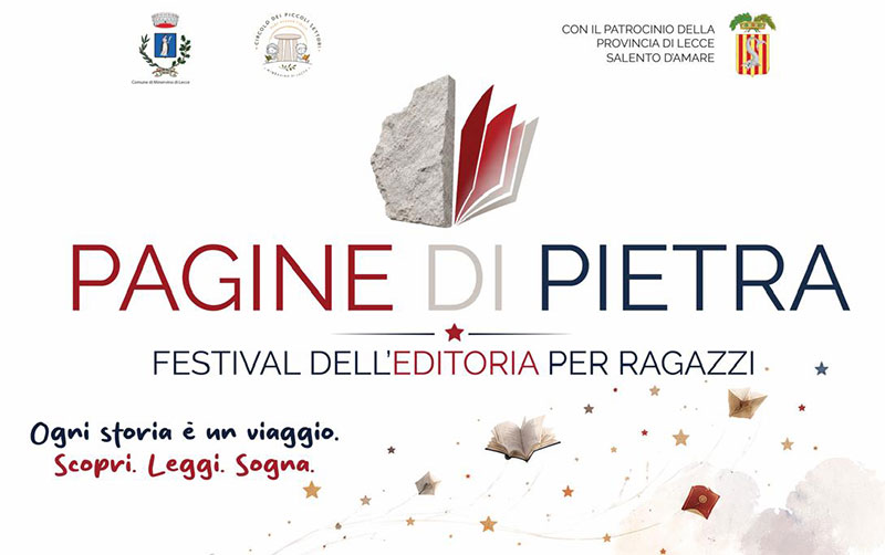 “Pagine di pietra”: presentato il primo festival dell’editoria per ragazzi