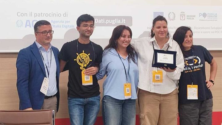 Data Hackathon della Regione Puglia: pioggia di premi per gli studenti di UniSalento