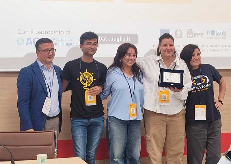 Data Hackathon della Regione Puglia: pioggia di premi per gli studenti di UniSalento