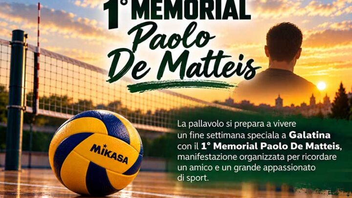 La Showy Boys Galatina partecipa al 1° Memorial Paolo De Matteis: due giornate di volley nel segno del ricordo
