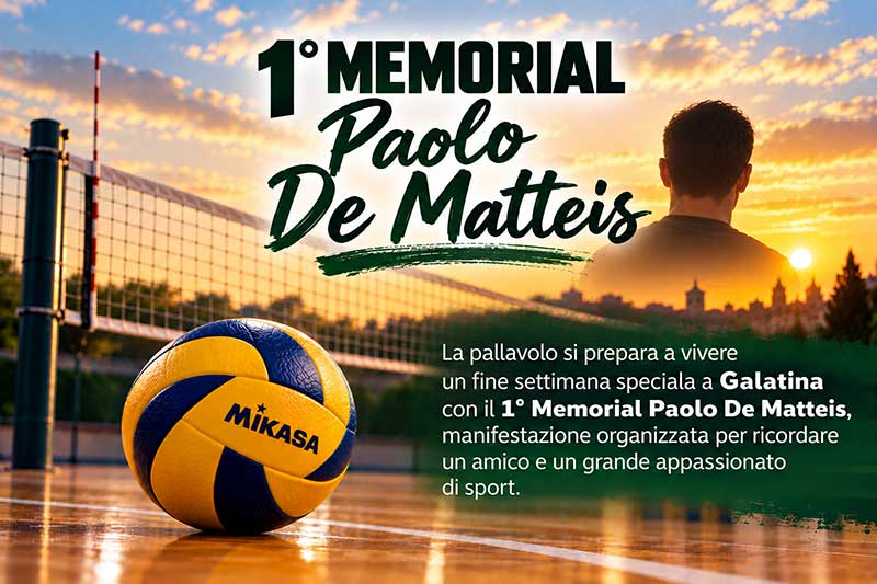 La Showy Boys Galatina partecipa al 1° Memorial Paolo De Matteis: due giornate di volley nel segno del ricordo