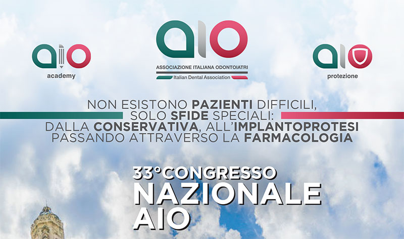 Al via i lavori del 33° Congresso Nazionale Associazione Italiana Odontoiatri