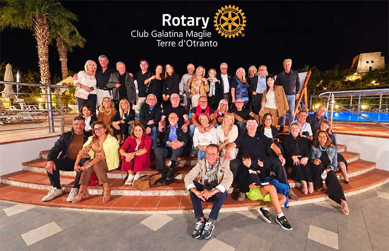 Rotary Club Galatina: conclusa l’iniziativa “In viaggio insieme” con tre giorni nella Riviera dei Cedri
