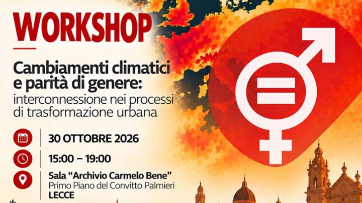 Cambiamenti climatici e parità di genere: esperti nazionali e internazionali a confronto