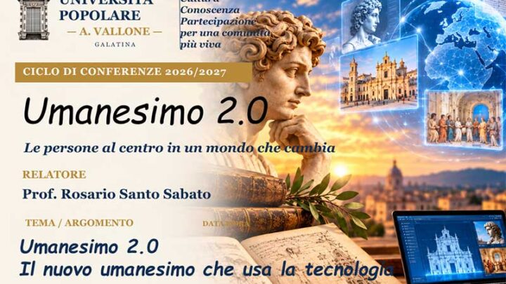 A Galatina un incontro per esplorare il rapporto tra uomo, innovazione e intelligenza artificiale