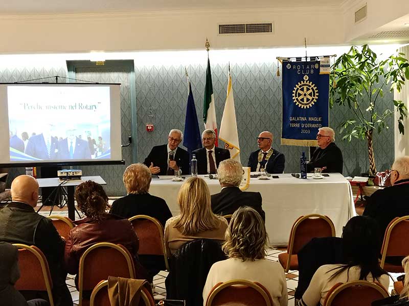 “Perché insieme nel Rotary”: il valore dell’appartenenza, la formazione dei soci e la condivisione con le famiglie