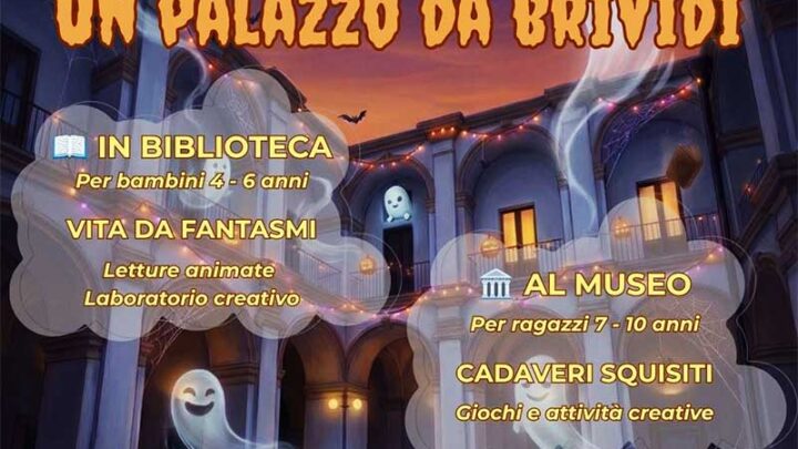 Halloween al polo biblio-museale di Galatina: due eventi per il progetto “Un palazzo da brividi”